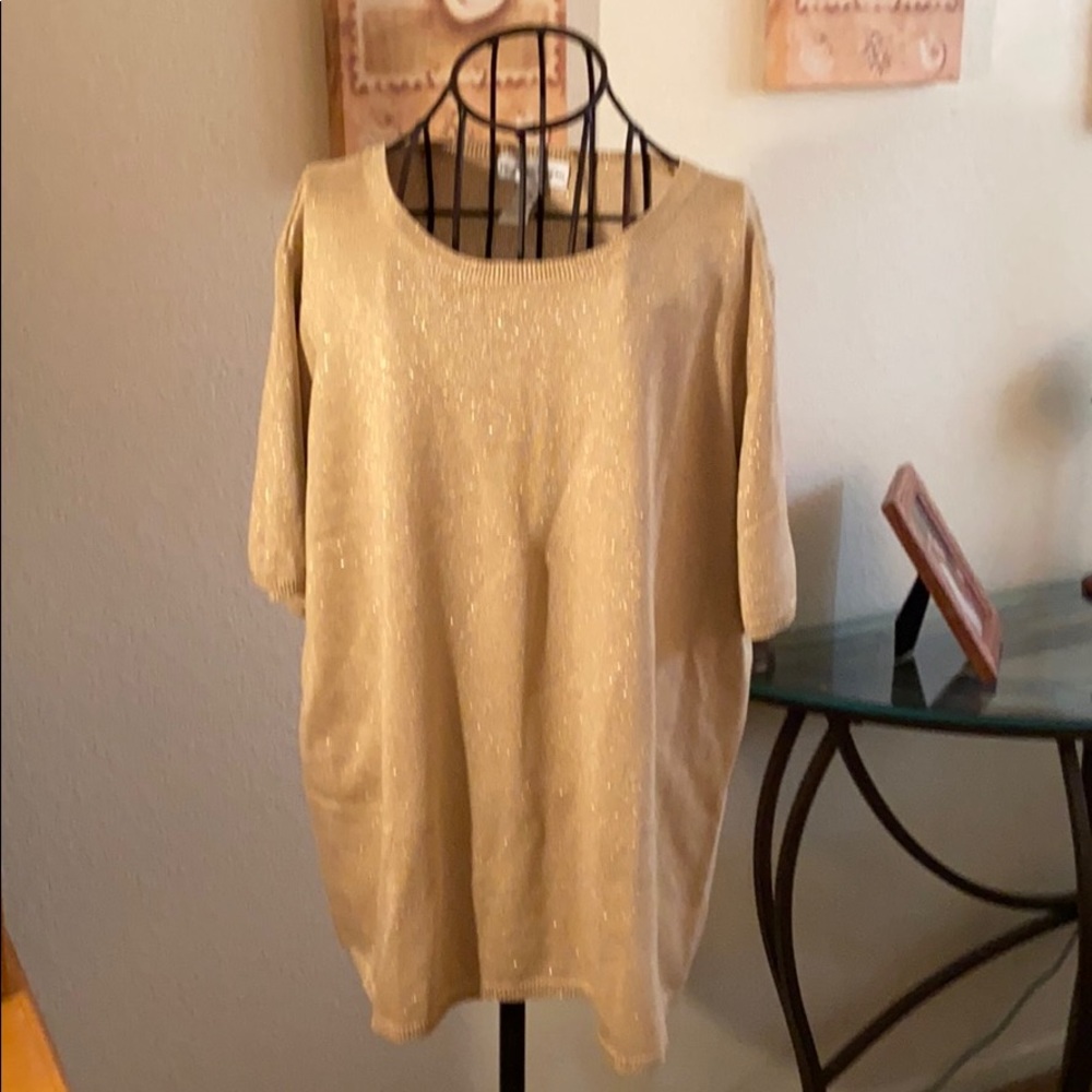 NWOT Gold sweater